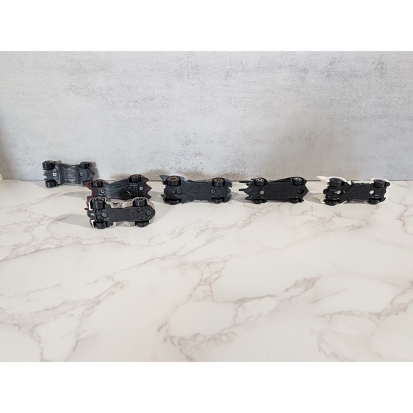 HOT WHEELS BATMOBILES LOT OF 6 LOOSE NEAR MINT - Picture 8 of 15
